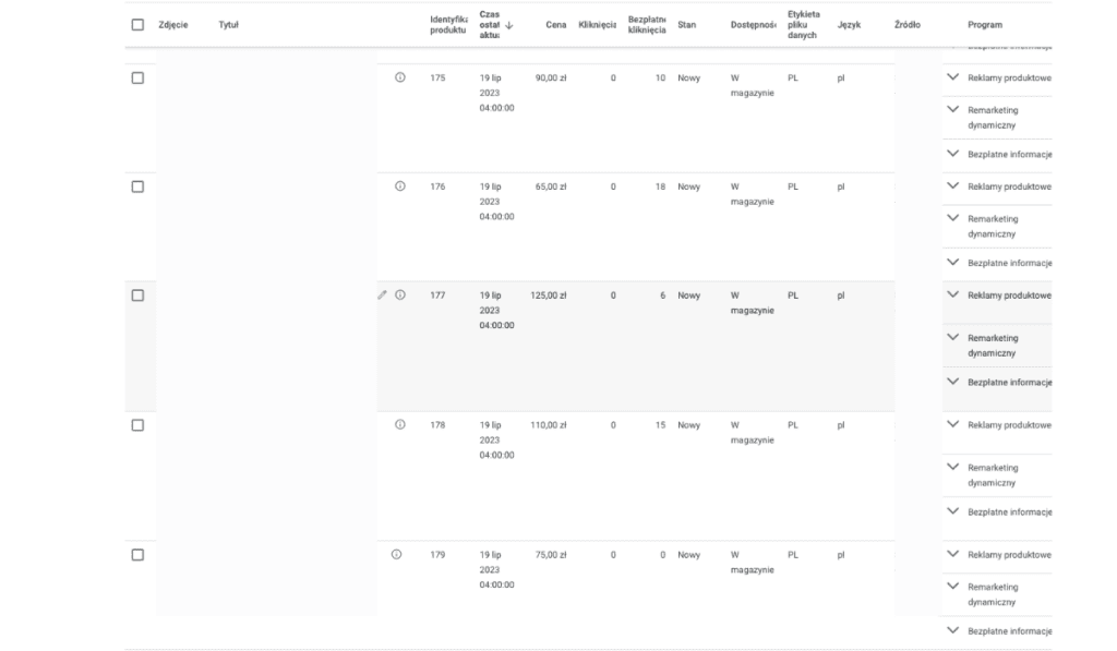 Google Merchant Centre