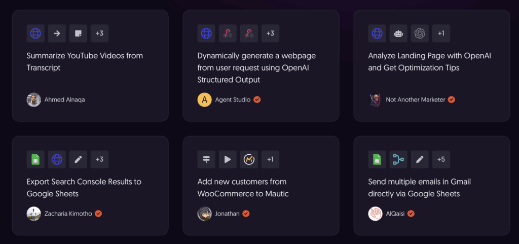 n8n marketing template